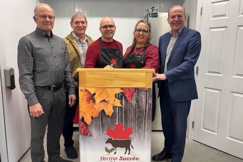 250 000 $ pour dynamiser la transformation des produits de l’érable à Saint-Georges-de-Windsor